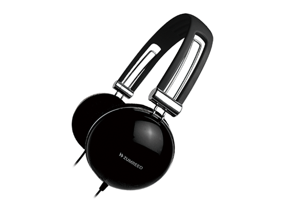 ZUMREED ZHP-400 Portable Stereo Headphones Black